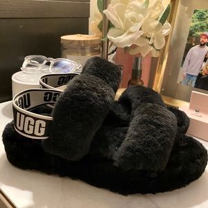 Ugg Oh Yeah Slides/Slippers Black